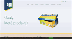 Desktop Screenshot of obalprint.cz